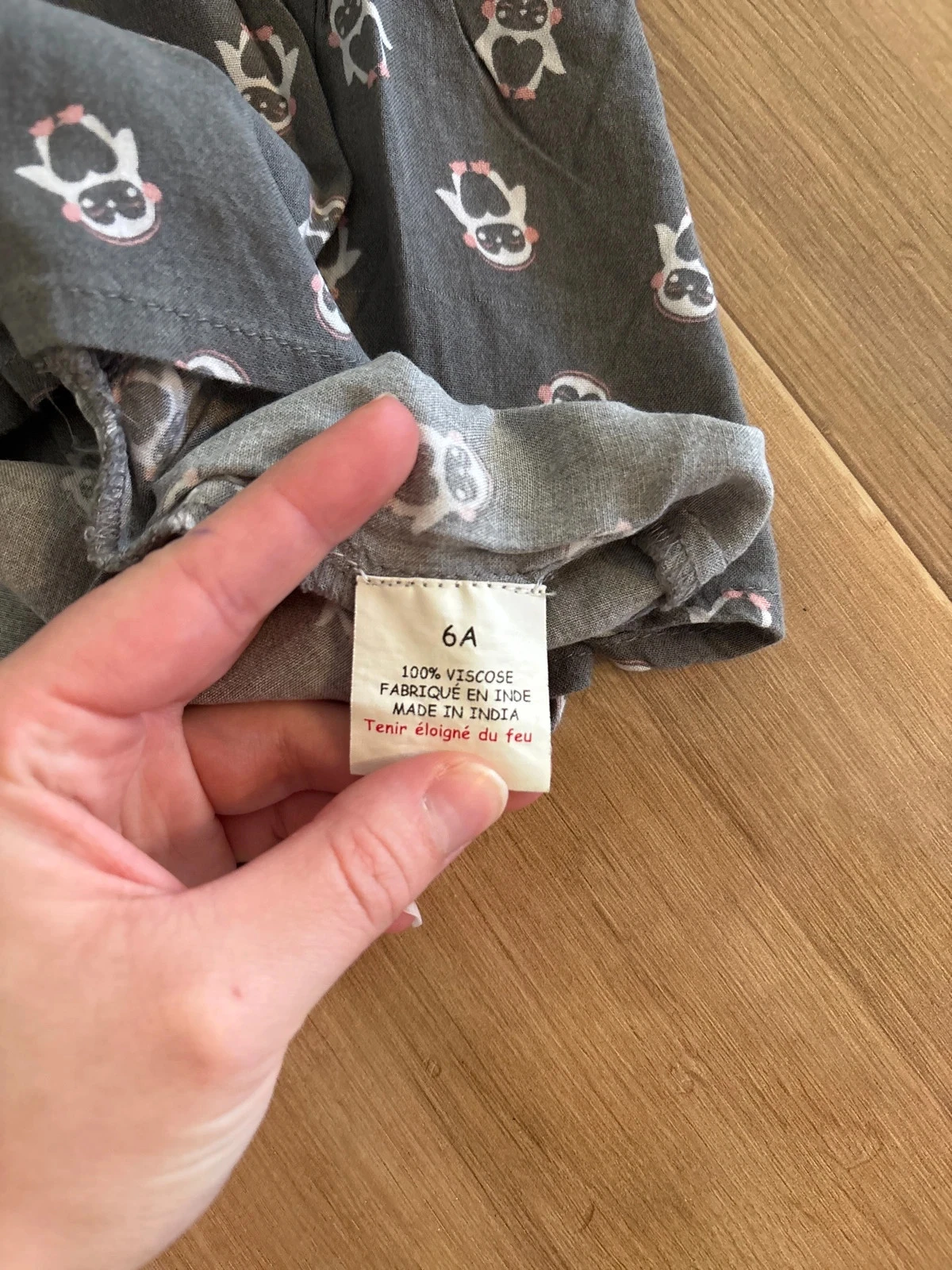Gray and pink FPC tunic size 6 years – photo 4